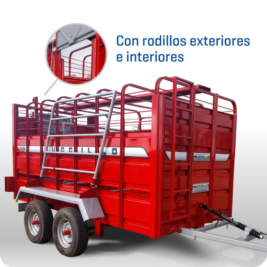 Jaula Balancín 4TN Muccillo Apto Senasa