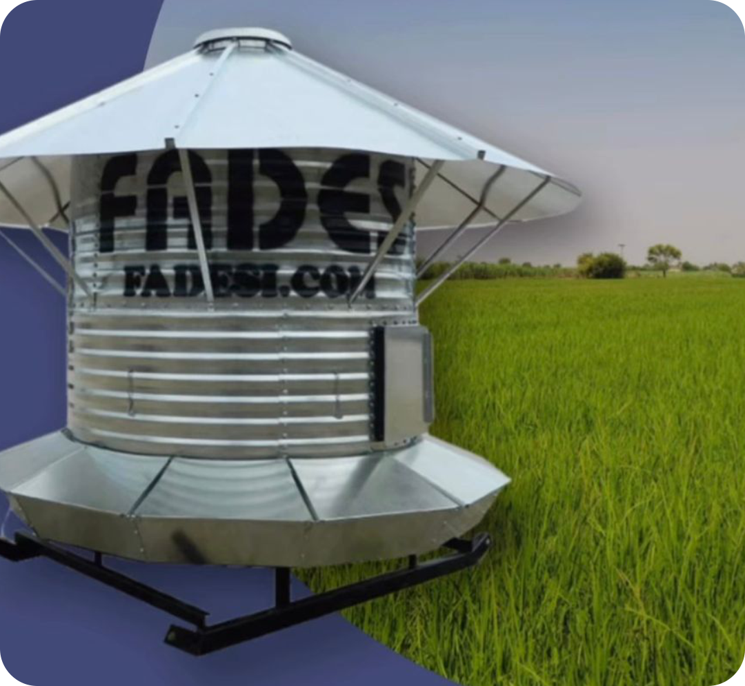 Silo Fadesi 7 Tn puesto en campo