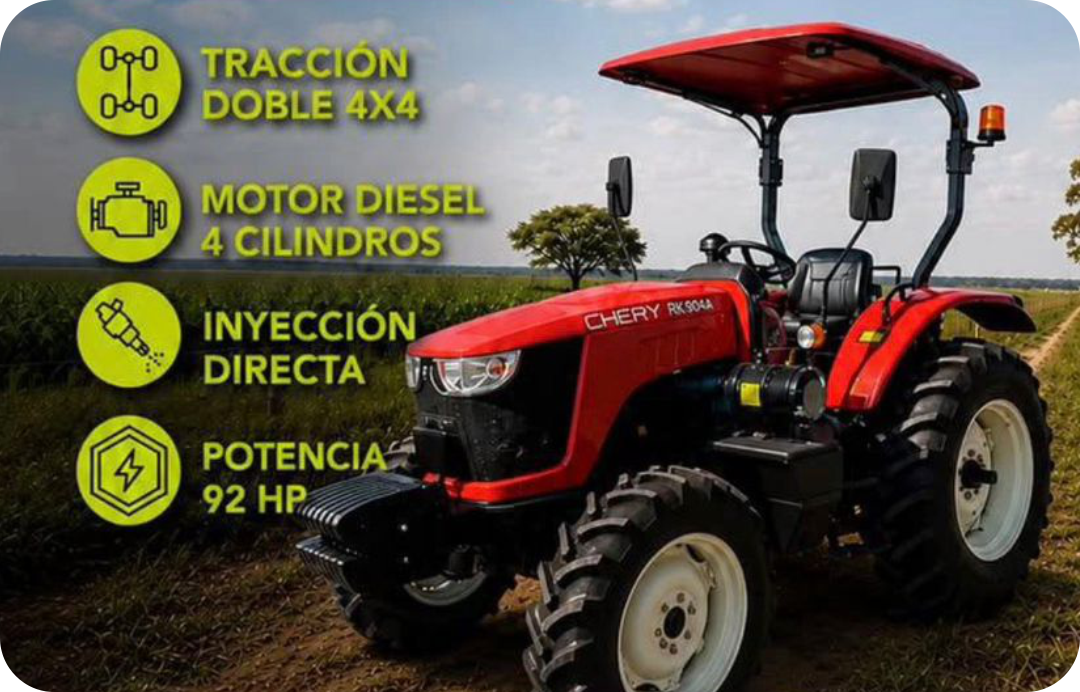Tractor Chery Modelo RK904A